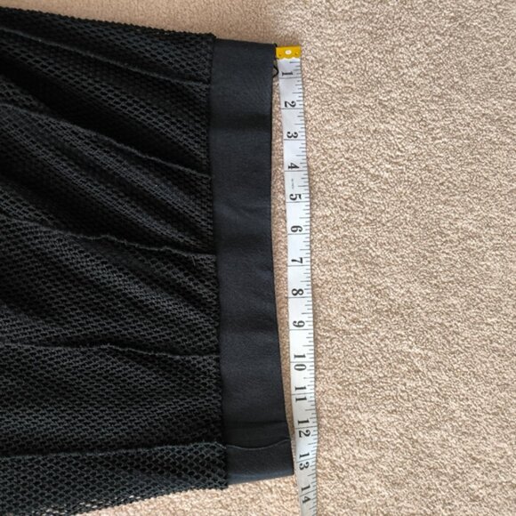 Lapis Whismigoth Whimsical Dark Fairy Cyberpunk Mesh Flowy Midi Skirt M - Picture 4 of 6